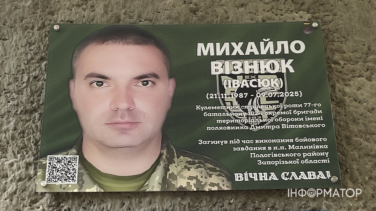 На фасаді ліцею №6 у Коломиї відкрили пам’ятну дошку Михайлу …