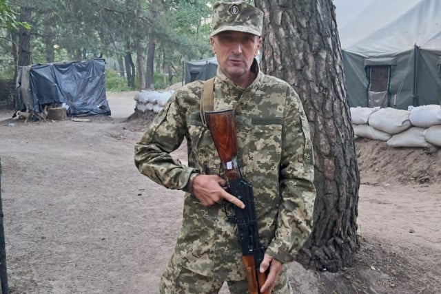 На щиті до Кривого Рогу повернувся боєць Сергій Андрух