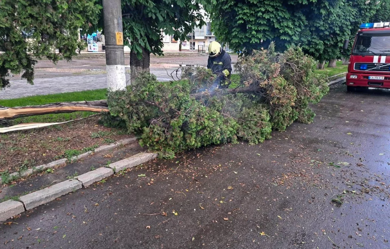 Негода знеструмила понад 30 населених пунктів у трьох областях