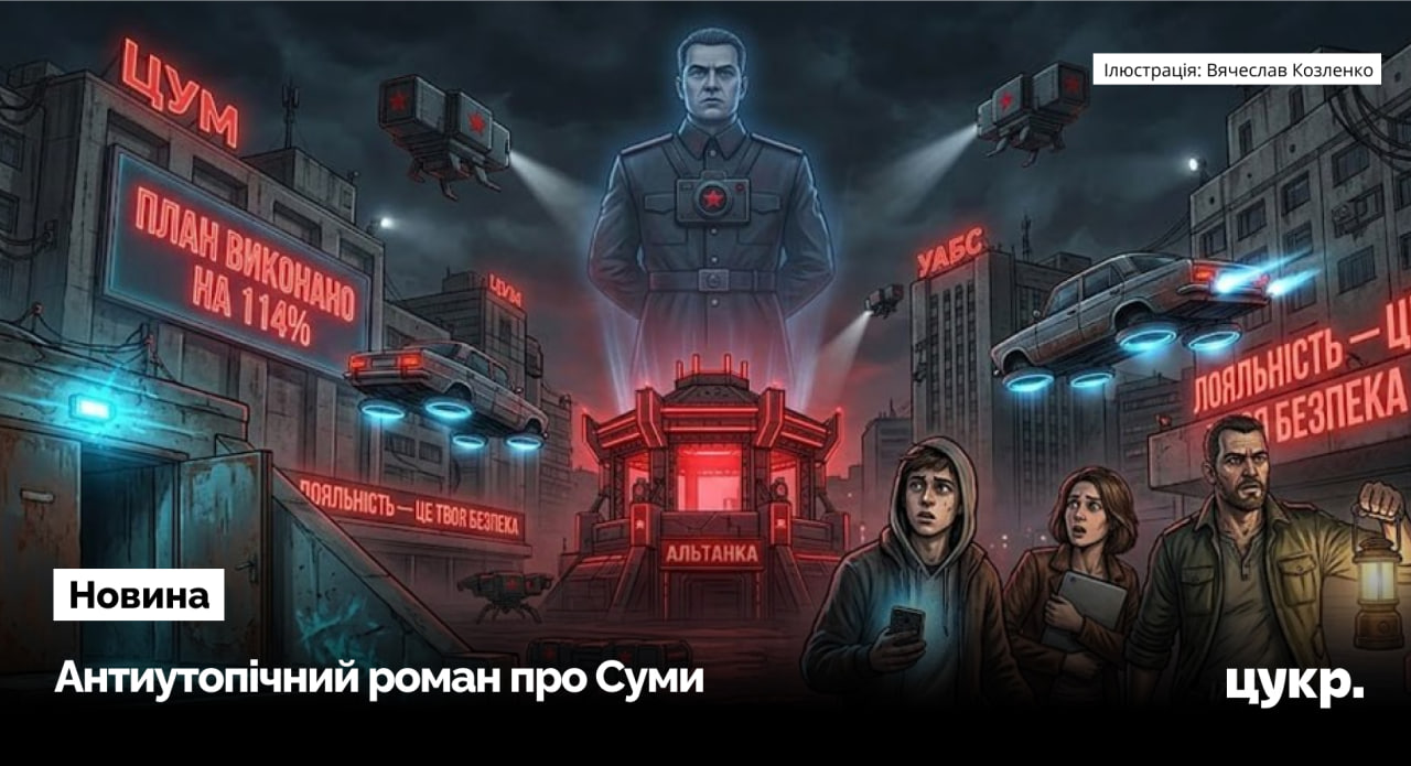 Місцевий письменник написав роман-антиутопію про Суми 2055 року під владою …