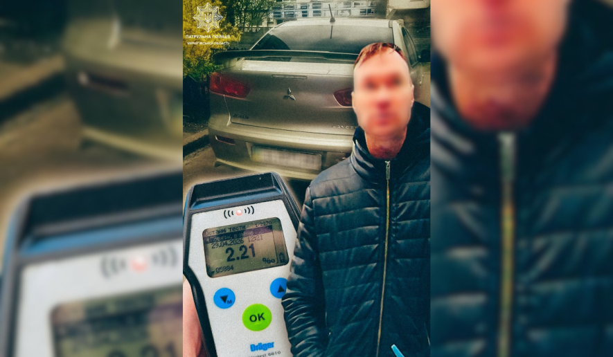 Не вперше сідає за кермо п‘яним: у Чернігові зупинили водія …