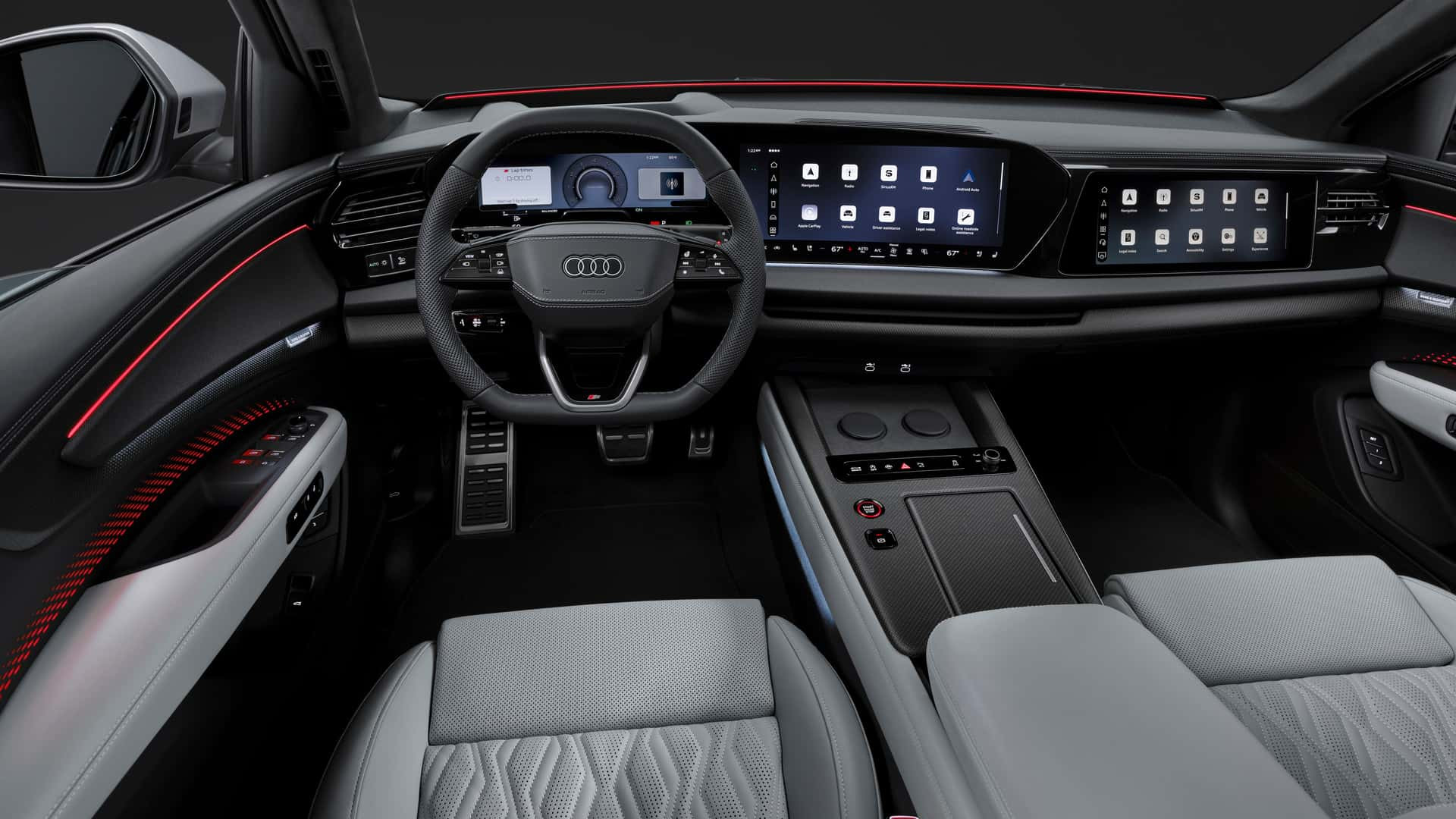 Новий позашляховик Audi Q9 вперше розкрив інтер’єр