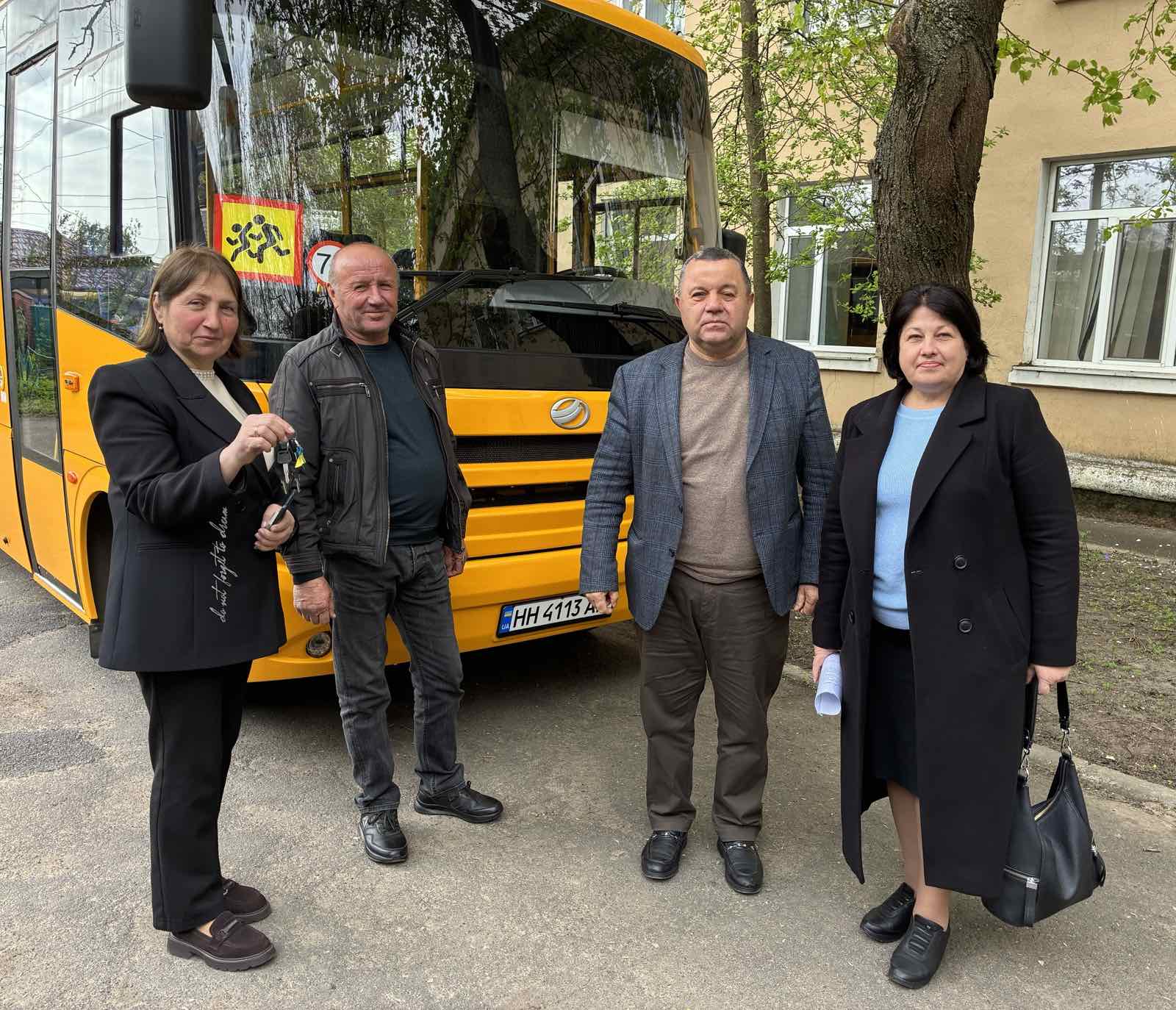 Новий шкільний автобус поповнив автопарк ліцею Бессарабської громади