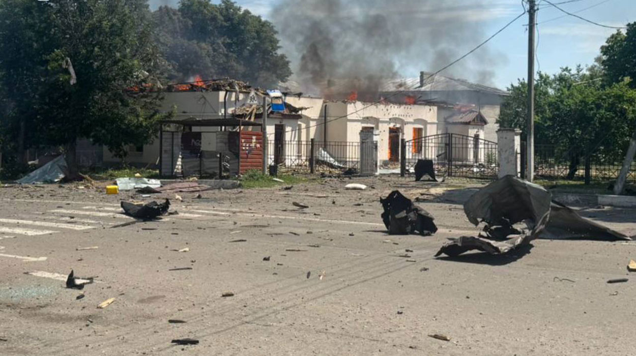 У Балаклії внаслідок удару реактивних дронів постраждали троє людей