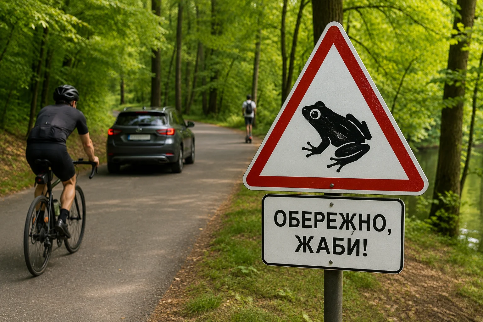 Нові правила для водіїв і велосипедистів