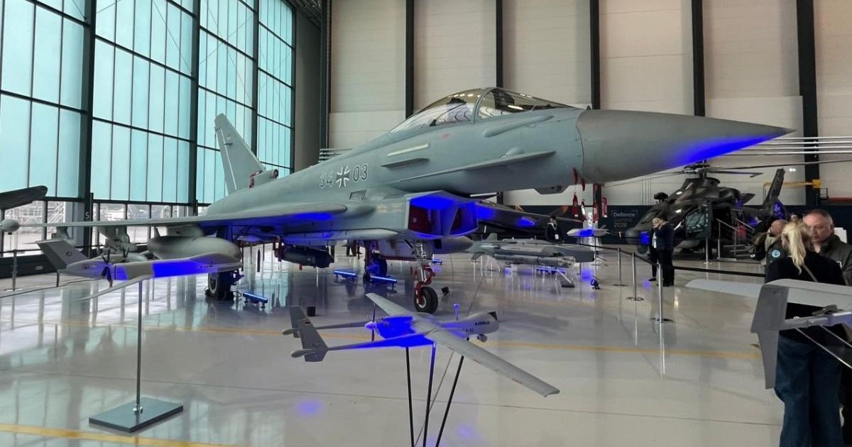 Німеччина показала новітній винищувач Eurofighter Tranche 4: бачить сотні цілей …