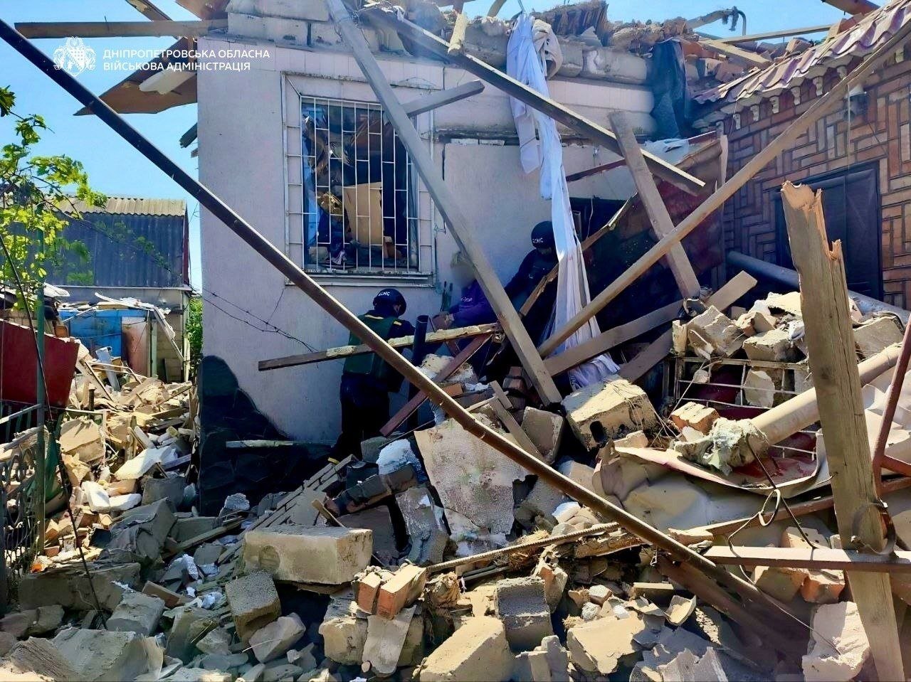 Обстріли Дніпропетровщини 12 травня — інформація про постраждалих