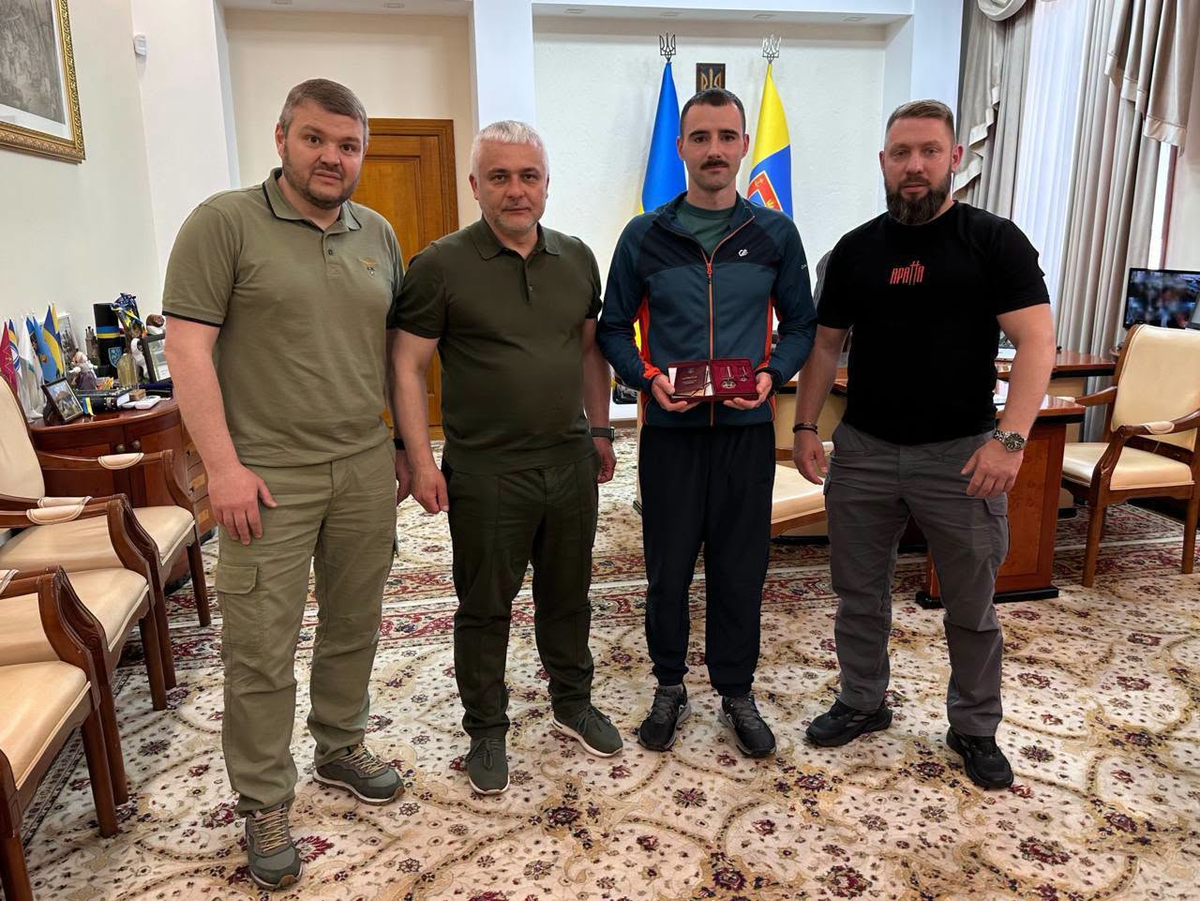 Ветеран з Одещини Олексій Бобчинець отримав орден «За заслуги» ІІІ …