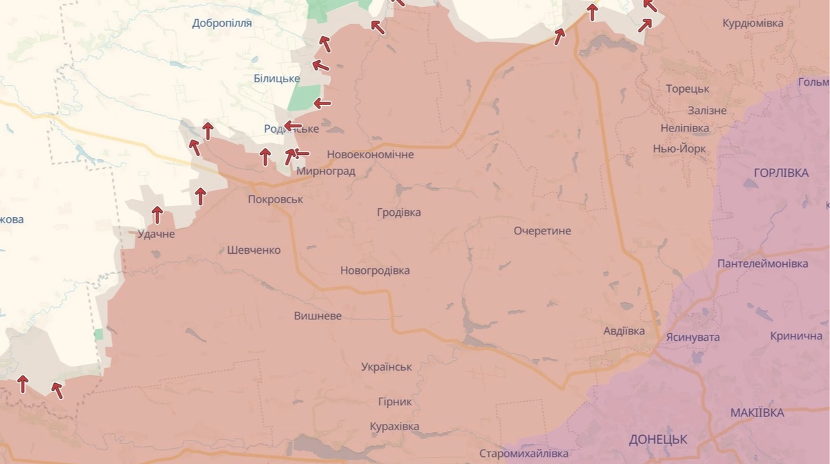Окупанти знову просунулись на Донеччині – DeepState