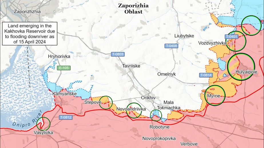 Росіяни не мають успіхів у Запорізькій області, – ISW