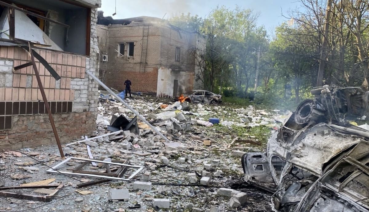 Окупанти скинули п’ять авіабомб на Краматорськ, постраждали троє цивільних