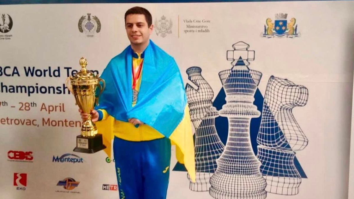 Олександр Рідзель з Калуської громади здобув світове шахове золото