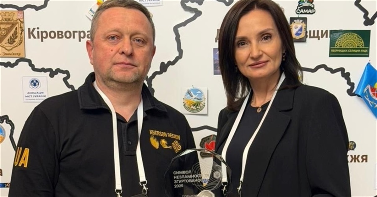 Очільницю Олешок нагородили "за згуртованість" попри гуманітарну кризу в окупованому …