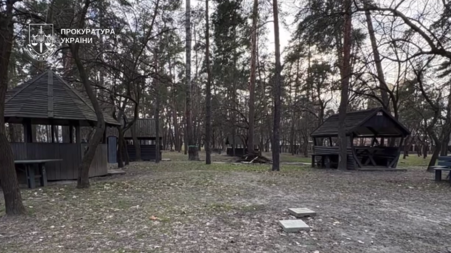 Парк звільнили від самобуду: у Києві демонтували кафе та альтанки