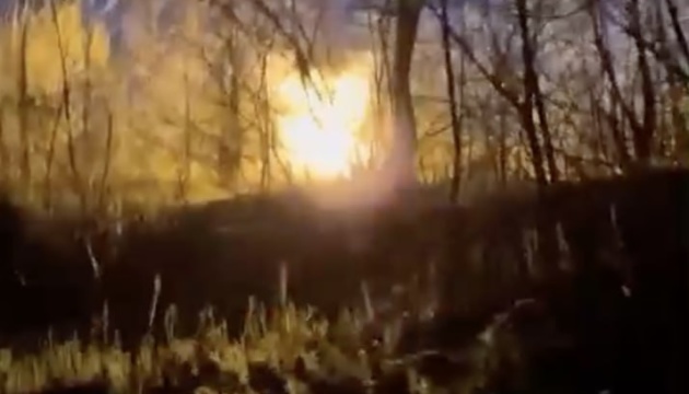 Партизани знищили ворожий КамАЗ, який доставляв боєприпаси на фронт