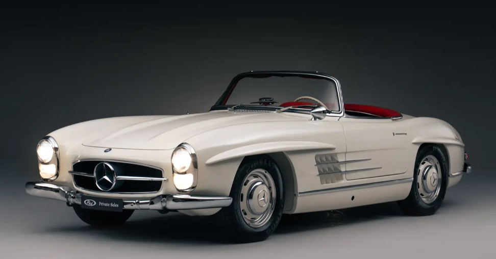 Передостанній з виготовлених: родстер Mercedes-Benz 300 SL 1963 року продають …