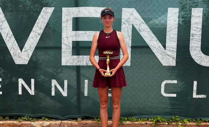 Одеська 14-річна тенісистка вперше виграла титул Tennis Europe в Бургасі