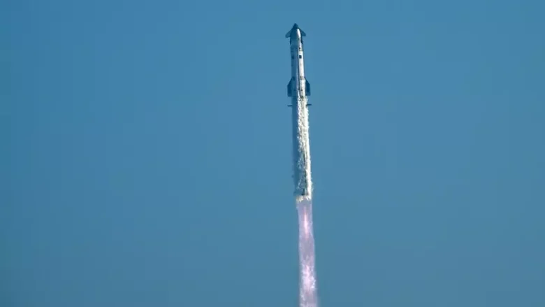 SpaceX здійснила перший запуск нової ракети Starship V3 із Техасу