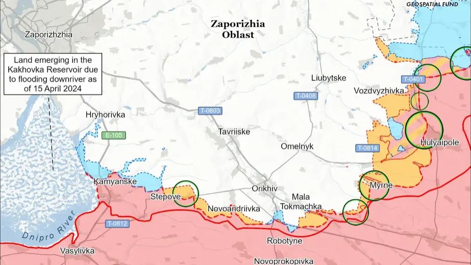 Російські війська здійснили інфільтрацію поблизу Гуляйполя – деталі від ISW