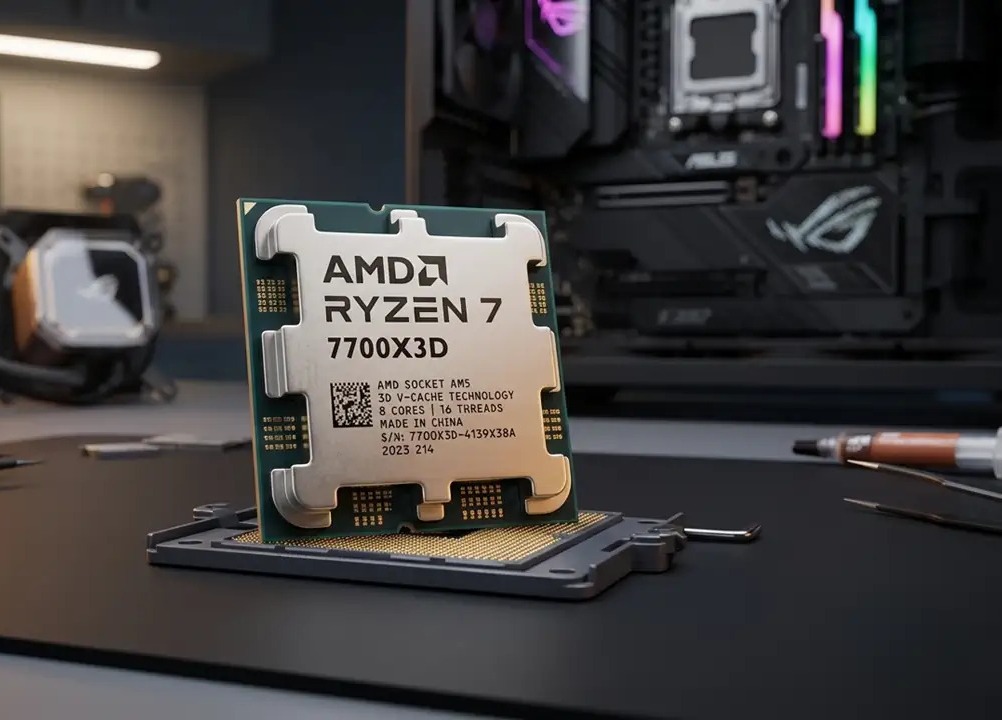 AMD готує бюджетний Ryzen 7 7700X3D для геймерів