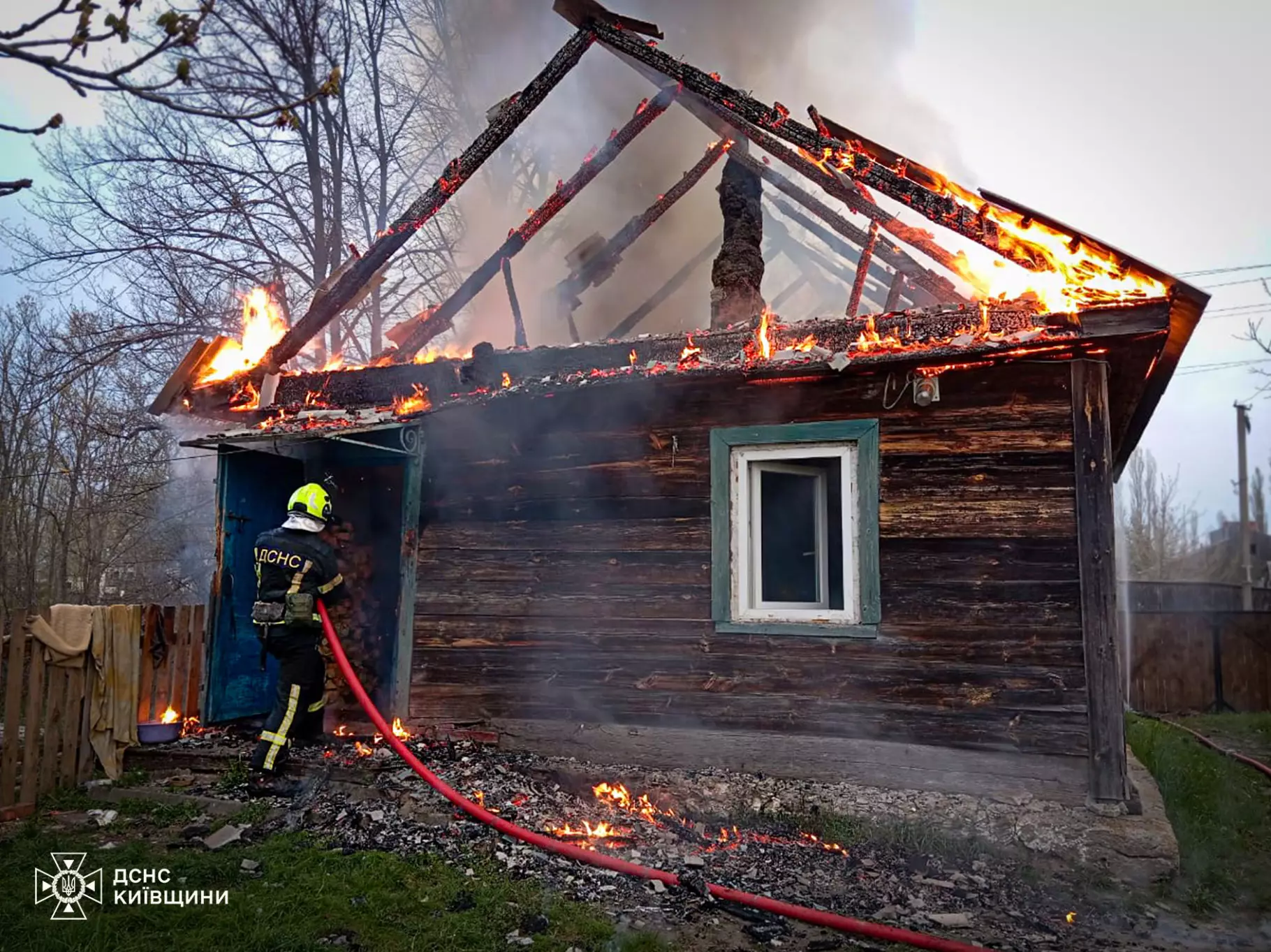 Пожежа у Вишгородському районі забрала життя жінки