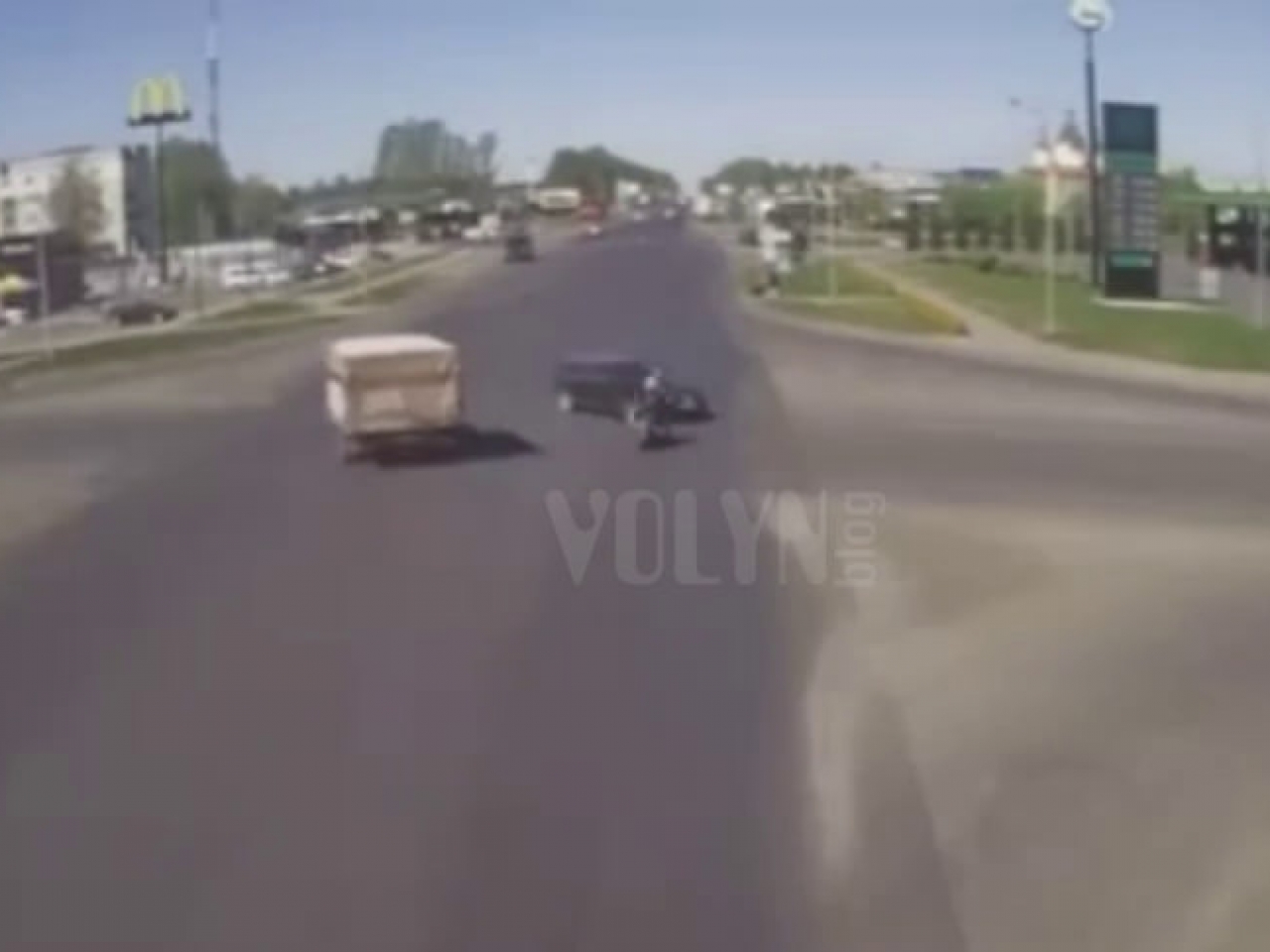 Показали відео моменту смертельної ДТП у Ковелі