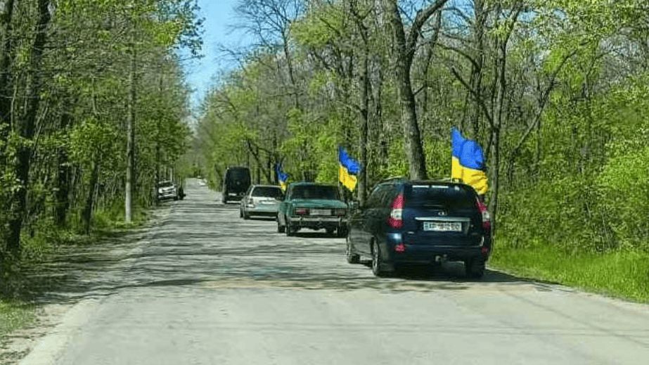 З полеглим мешканцем Балабиного попрощалися у Запоріжжі