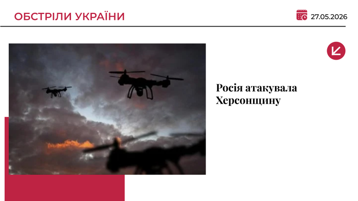 Росіяни атакували дронами Херсонщину: троє поранених