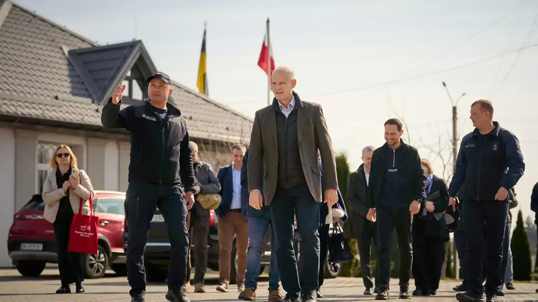 Поляки приїхали на Рівненщину познайомитися з командою добровольців-вогнеборців