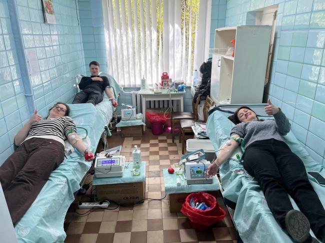 Понад 20 літрів крові здали мешканці громади на Рівненщині