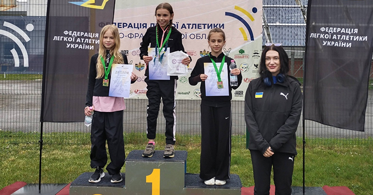 Представники Полтавщини здобули дві медалі на фестивалі легкоатлетичного триборства