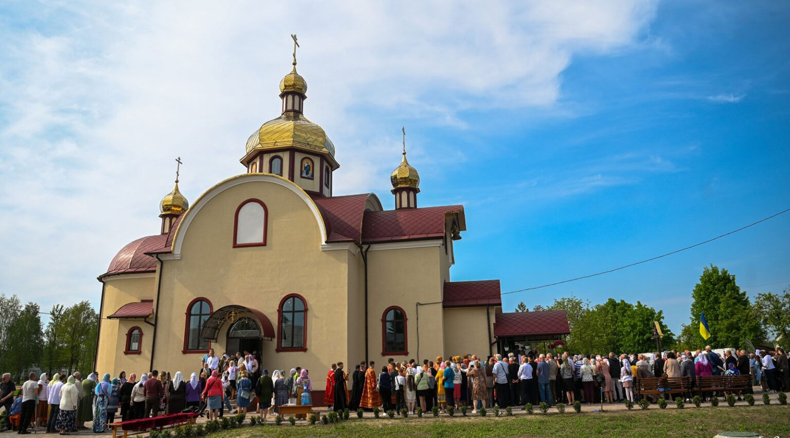 Предстоятель ПЦУ Епіфаній освятив кафедральний храм в Овручі