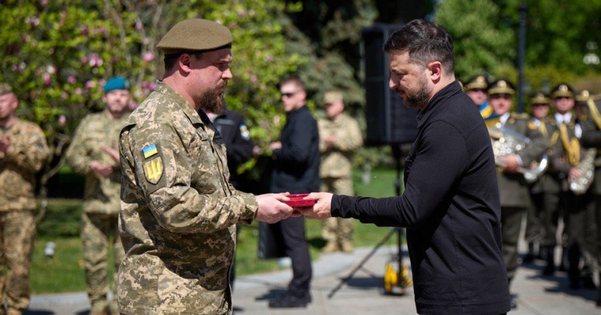 Президент нагородив майора з Львівщини орденом “За Мужність”