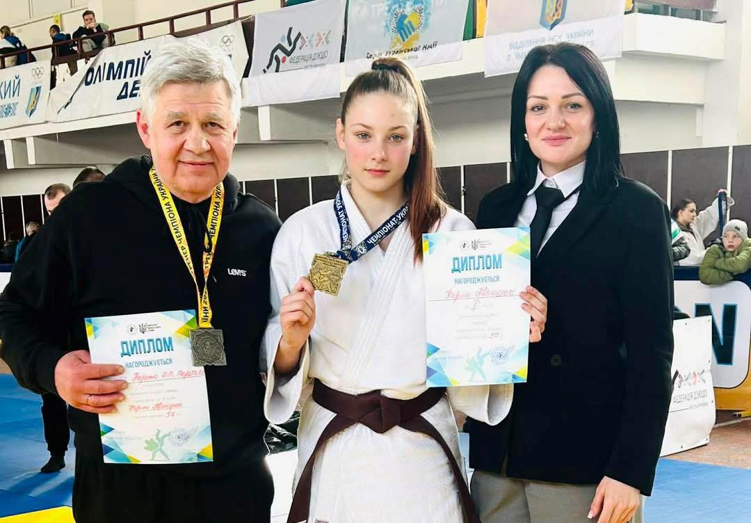 Прикарпатка стала чемпіонкою України з дзюдо серед юнаків