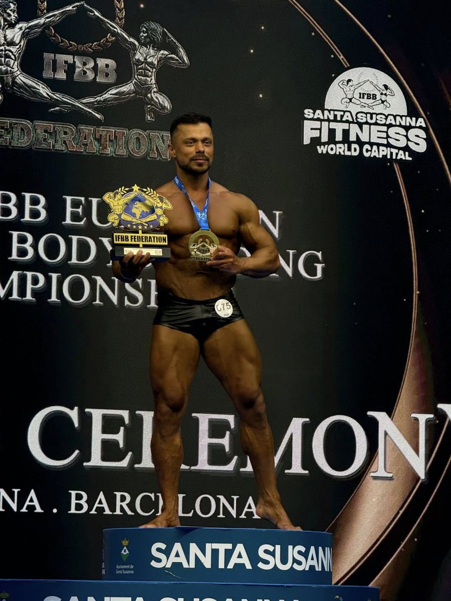 Прикарпатський атлет Федір Хашалов став чемпіоном Європи з бодібілдингу та …