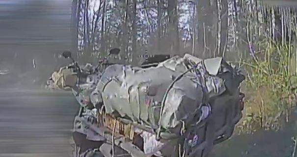Прикордонники потужно знищити росіян на квадроциклах (ВІДЕО)