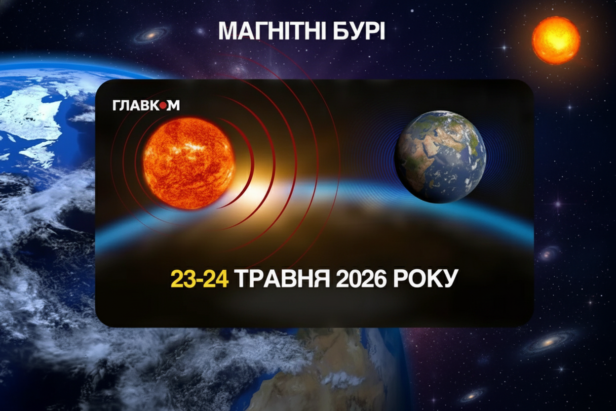 Магнітні бурі накриють Землю 23-24 травня