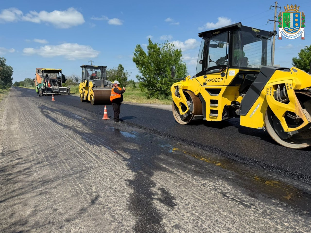 Продовжується відновлення проїжджаємості автодороги Одеса-Рені