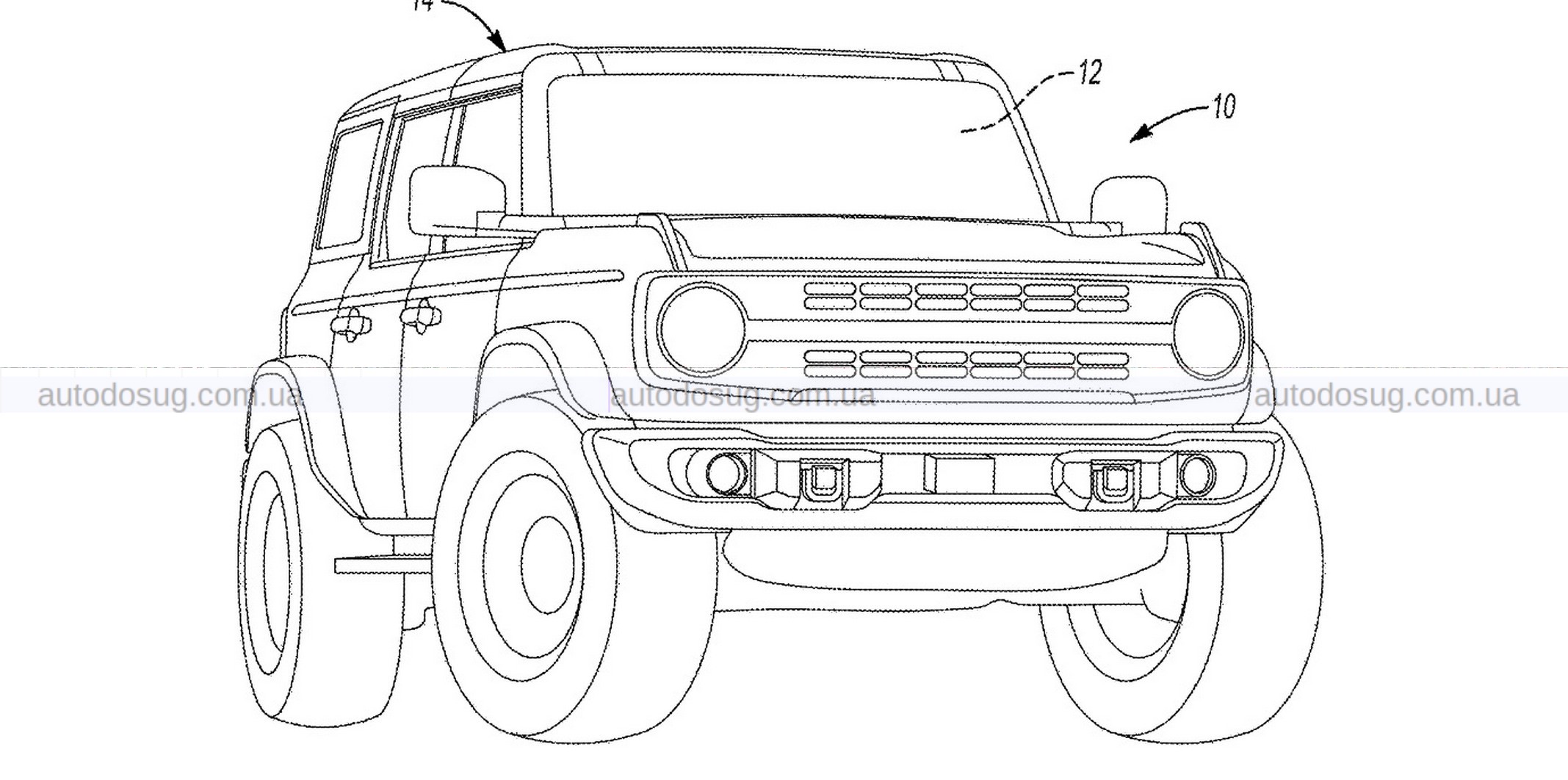 Прозорий дах може змінити Ford Bronco