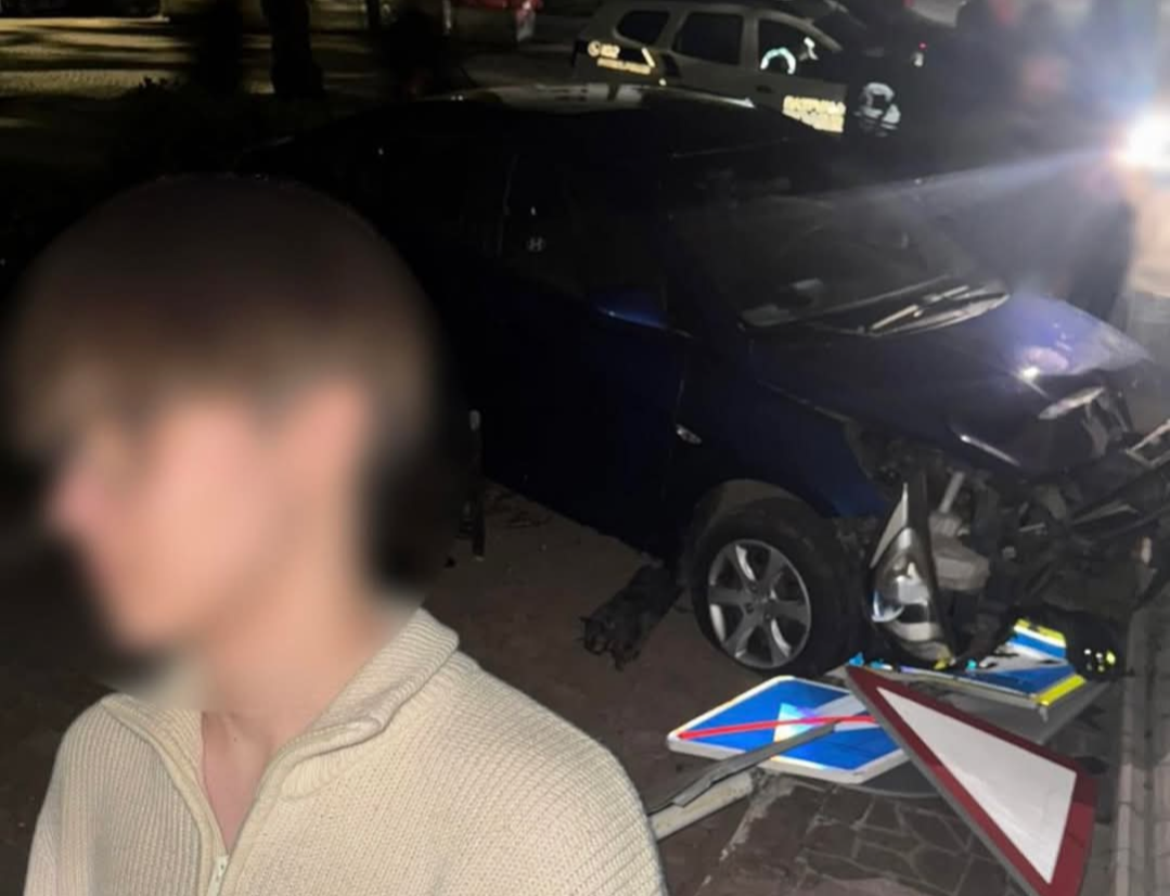 П’яний хлопець без прав скоїв ДТП в центрі Тернополя