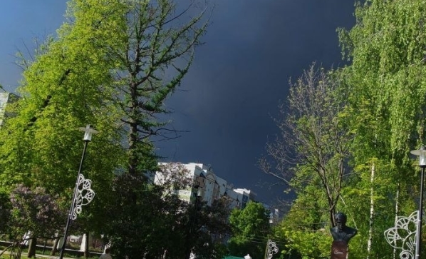 Після атаки по НПЗ у Рязані у місті спостерігається «нафтовий …