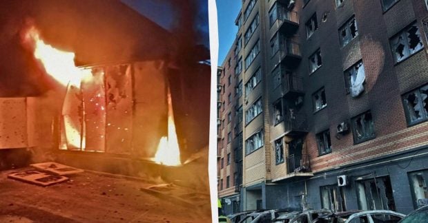 РФ всю ніч масовано била по Київщині: постраждали 7 людей, …