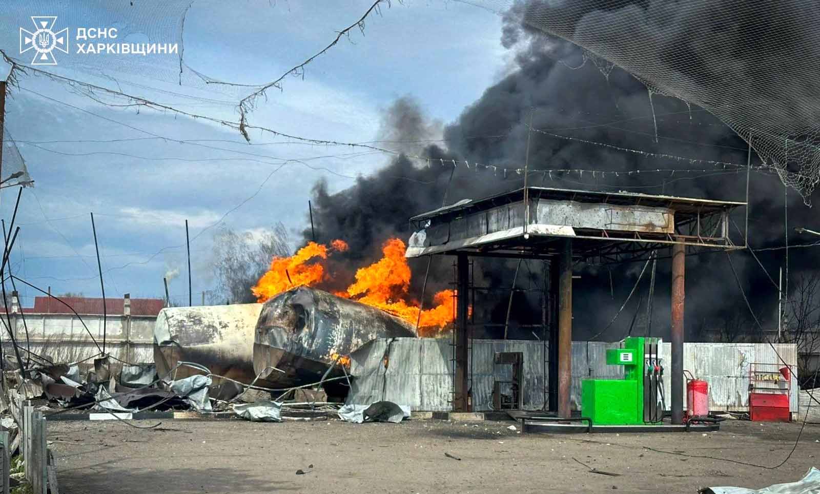 РФ завдала масованих ударів по автозаправних станціях на Харківщині