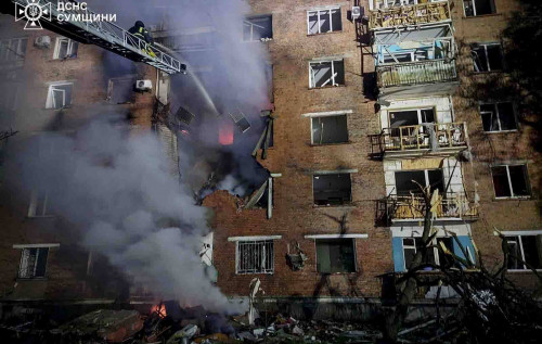 РФ масовано атакувала Конотоп на Сумщині: травмовані вісім людей. ФОТО
