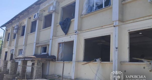 Ракетний удар по Дергачах: сталась пожежа, є загиблі