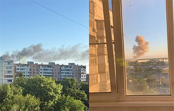 Ракеты атаковали Таганрог и Воронеж: над аэродромами дым