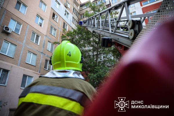 Ранкова надзвичайна подія в Миколаєві: пожежа в багатоповерхівці в Інгульському …