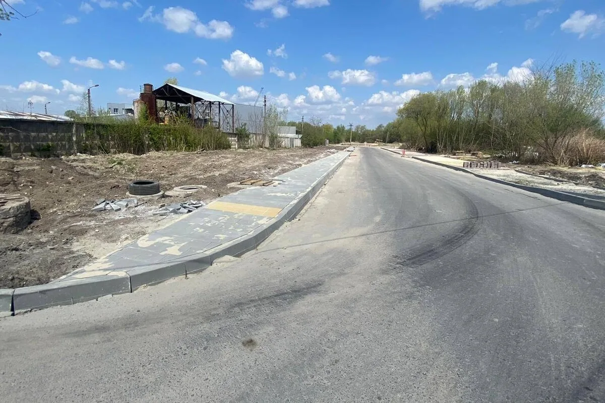 Ремонт вулиці Бескидської у Львові на 70% завершено