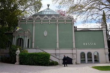 Россияне украли украинский трофей с выставки в Венеции