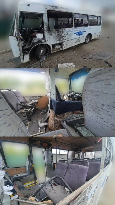 Російська атака БпЛА по маршрутці в Херсоні: загиблі та поранені